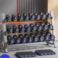 康斯特 PEV钢制固定哑铃 490KG