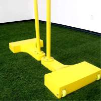 会军 全铸铁可移动羽毛球架组 60kg