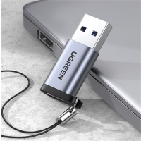 绿联USB3.2转Type-C转接头OTG苹果16/15充电数据线转换器