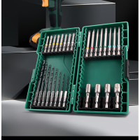 世达(SATA)44件电动工具辅件组套 09337