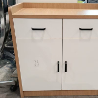 富利莱 茶水柜定制800*300(复合板油漆全白色)