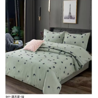 澜薰 SHY-满天星-绿 1.2m床单