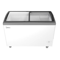 美的 展示柜 SD/SC-336HKMA 极地白