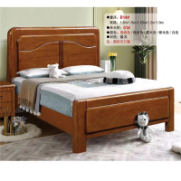 富利莱 床+床板+八公分棕垫