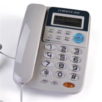 中诺(CHINO-E) 中诺C168座式电话机 办公室有线固定座机单机来电显示免电池