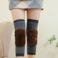 豪帆冬季仿水貂毛加厚保暖护膝