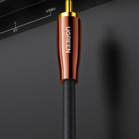 绿联公转2*RCA公音频线 5 米