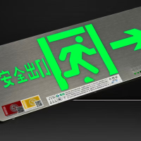 宁盾 安俊琪消防应急指示灯具 双面 向右