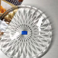 水果盘透明圆直径15厘米/个