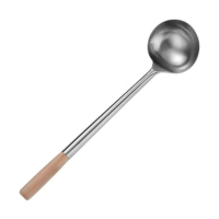 浩顺 炒菜勺子长53厘米直径14.2cm/把