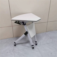 富利莱 扇形折叠组合培训桌(6张/组)300*500*800mm