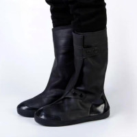 阜仕丰FSF-202506-2305雨鞋套长款 黑色