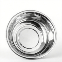阜仕丰FSF-202507-0315 30cm 不锈钢 圆 盆 (计价单位:个) 银色