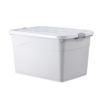 阜仕丰FSF-202507-1746 63*46*37cm -象牙白 4轮 塑料收纳箱 (计价单位:个) 象牙白