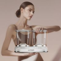 白色·卡兰蒂迷你洗内衣裤洗衣机双杯简约标准款2