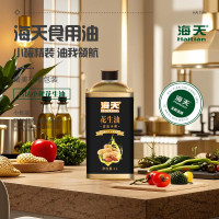 海天 古法小榨花生油 1L 铁桶 瓶
