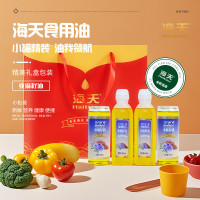 海天 亚麻籽油四件套 468ml*4 套