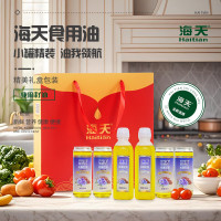 海天 亚麻籽油六件套 468ml*6 套