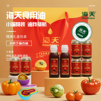 海天 小磨芝麻香油 300ml*8 八件套 套
