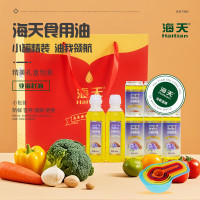 海天 亚麻籽油八件套 468ml*8 套