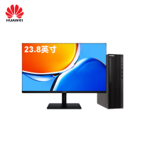 华为 台式计算机 W515x-D041 麒麟9000C 16GB 256G+1T KOS+23.8寸显示器+铠大师
