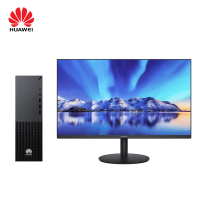华为 台式机套装 擎云W585x-C141(16GB+512GB+1TB)+23.8英寸显示器+铠大师/台