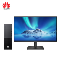 华为(HUAWEI) 台式机 擎云W585x-C021(8GB+256GB+1TB)+27英寸显示器/台