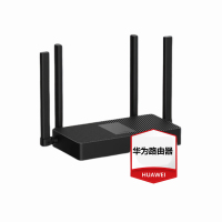 华为 路由器AX3千兆家用无线wifi6+5G双频穿墙王信号放大器增强器游戏电竞家长路由器7 AX3000 黑色+网线