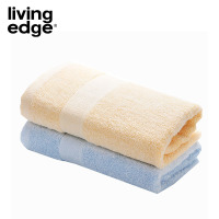 栎捷时living edge竹纤维系列 毛巾组合 38x86cm/115g 两条装