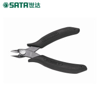 世达(SATA) 强力型防静电手柄斜口钳5英寸 75102 两个装