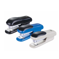 齐心(COMIX) B3046 舒适订书机 12# 蓝色 1个