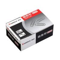 齐心(COMIX) ) B3500 回形针/曲别针 镀镍防锈 100枚/盒 1盒