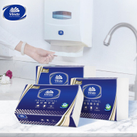 维达(Vinda) 抽纸 200抽*20包擦手纸 L码大尺寸 酒店厨房餐厅卫生间可用纸巾208mm*226mm整箱销售