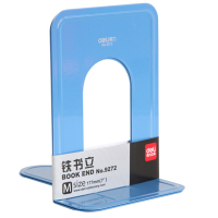 得力(deli)9272 书立书架子中号创意学生桌上文件资料收纳金属架子