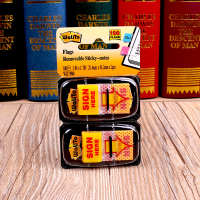 金穗慧采 指示标签贴 SING HERE 签名贴 便利贴 PVC sign here 一卡2个装