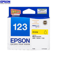 爱普生(EPSON) T1234 黄色墨盒 约875页 适用ME 80W/700fw