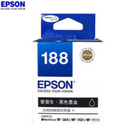 爱普生(EPSON) T1881 黑色墨盒 约2200页 适用WF-3641/7621/7218/7728