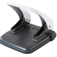 得力(deli)0104 可打35页两孔打孔器打孔机6mm(带标尺) 1个