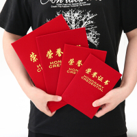 得力(deli)7578聘书6K 8K12K绒面聘用书烫金任命书 聘任书委任状荣誉证书8K荣誉证书(257*177mm)