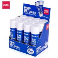 得力(deli)7123大号强力固体胶水大容量36g 2支装