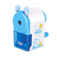 得力(deli)0641经典学生削笔机_铅笔削笔器_卷笔刀_转笔刀 蓝色