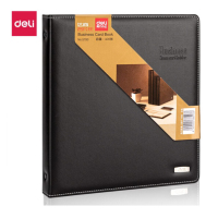 得力(deli)5793 名片夹商务 男女名片册大容量名片本名片包 400张/本