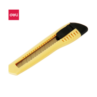 得力(deli) 2003 美工刀 颜色随机 4把装