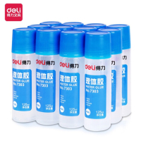 得力(deli) 7303 125ml高粘度液体胶水 12支/盒装