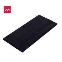 得力(deli) 9370 48K经济耐用薄型复写纸 18.5*8.5cm 蓝色 100张/盒 5盒装