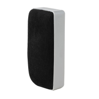 得力(deli) 7810 白板擦绒布海绵板刷 110*48*40 灰色 12个装