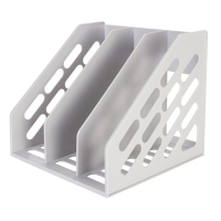 得力(deli) 9830 三联一体式文件框 加厚稳固型 颜色随机