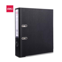 得力(deli) 5481 A4/3英寸PVC快劳夹文件夹 黑色