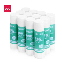 得力(deli) 7103 36g高粘度PVA固体胶棒 12支/盒装