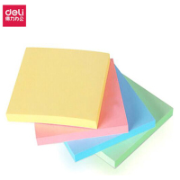 得力(deli) 7737 记事贴76x76mm 颜色随机 12包/盒装